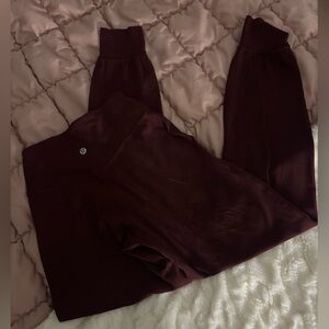 Women’s Lululemon Maroon Align Joggers